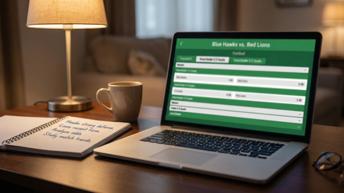 Types de paris football : 1N2, handicap, over/under et marches speciaux